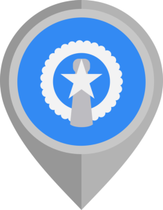 Northern Marianas Islands Contour Svg Vector, Free Vectors File